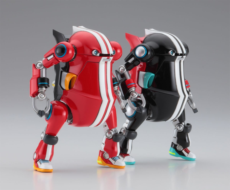 1/35 MechatroWeGo No.17 Sports Flame & Jet Black Set