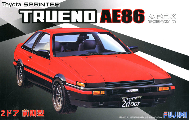 1/24 Toyota Sprinter Trueno AE86 2 Door GT/APEX Early Production (Fujimi Inch-up Series ID-183)