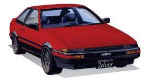 1/24 Toyota Sprinter Trueno AE86 2 Door GT/APEX Early Production (Fujimi Inch-up Series ID-183)