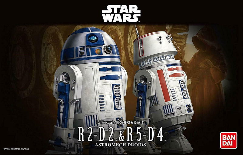 Star Wars 1/12 R2-D2 & R5-D4