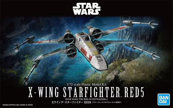 Star Wars 1/72 X-Wing Starfighter Red5 (Star Wars: The Rise of Skywalker)