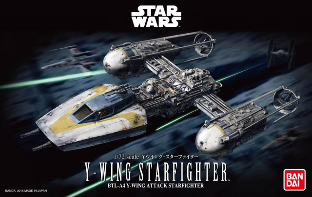 Star Wars 1/72 Y-Wing Starfighter