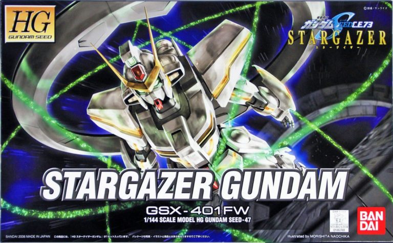 Bandai High Grade (HG) Gundam Seed 1/144 GSX-401FW Stargazer