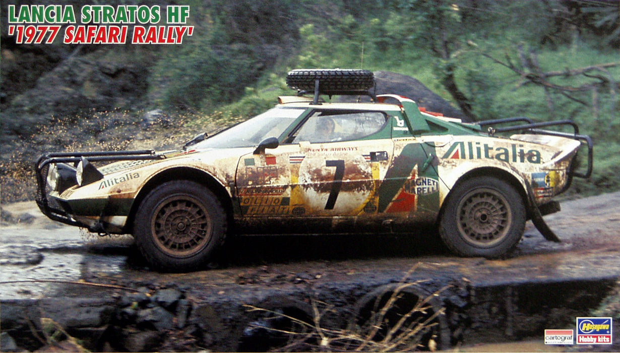 1/24 Lancia Stratos HF '1977 Safari Rally' (Hasegawa Collection Rally Series CR-36)