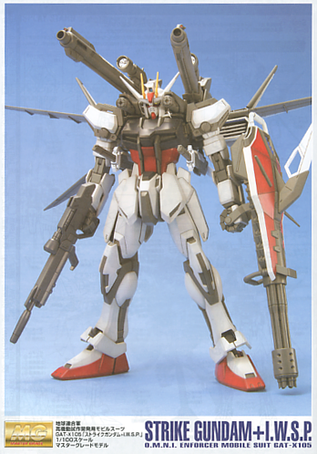 Master Grade (MG) 1/100 GAT-X105 Strike Gundam + IWSP