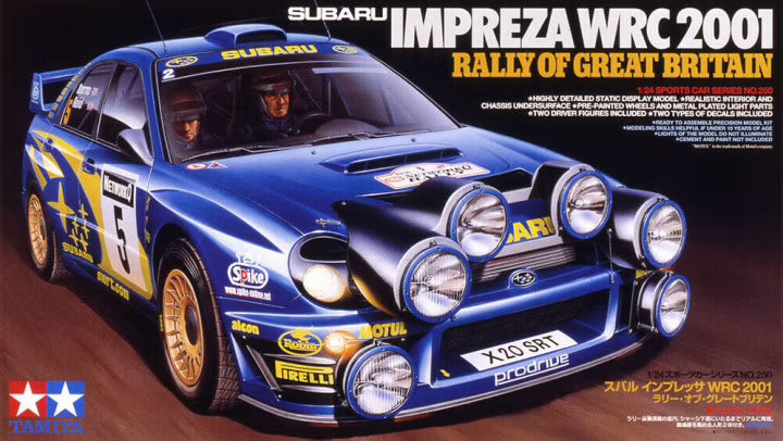 1/24 Subaru Impreza WRC 2001 Rally of Great Britain (Tamiya Sports Car Series 250)