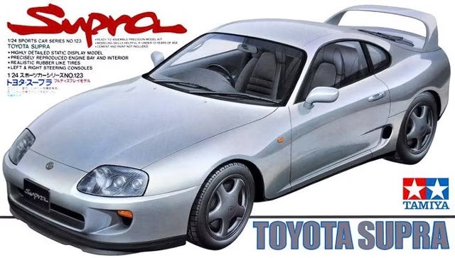 1/24 Toyota Supra (Tamiya Sports Car Series 123)