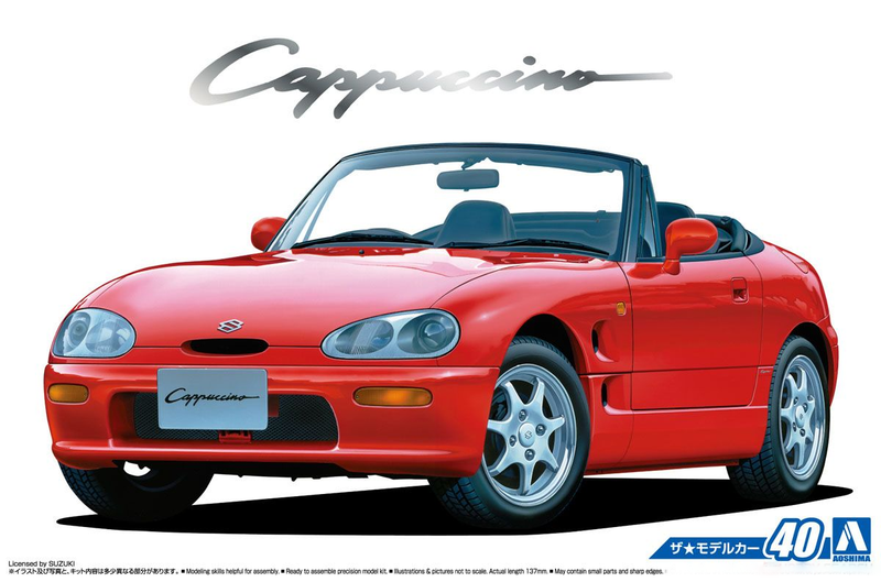 1/24 Suzuki EA11R Cappuccino '91 (Aoshima The Model Car Series 40)