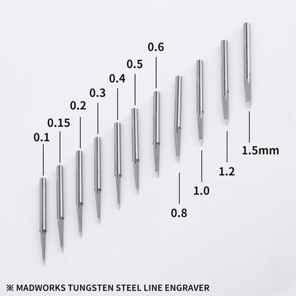 Madworks TS040 Tungsten Steel Line Engraver 0.40mm