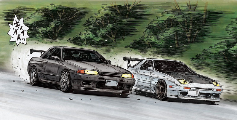 Initial D 1/24 Takahashi Ruosuke FC3S RX-7 (Hakone Battle Ver.)