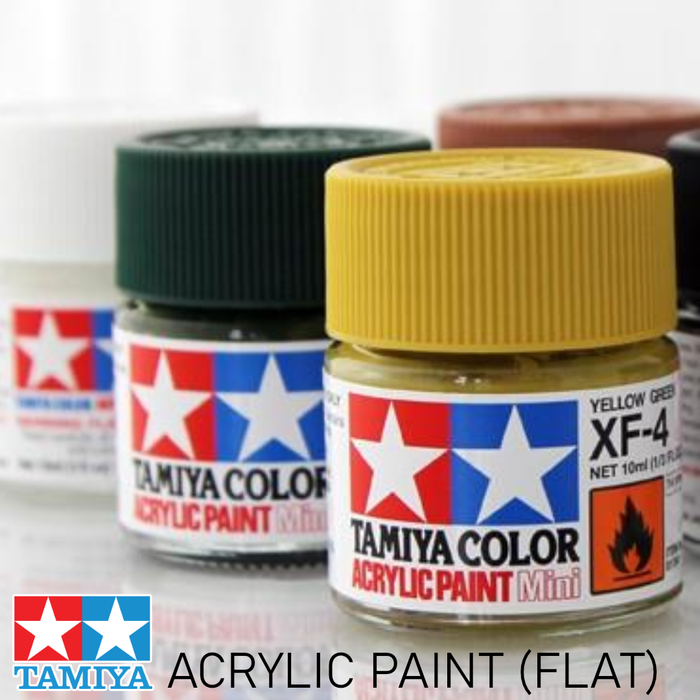 Tamiya Color Acrylic Paint Mini (Flat) (81701-81793)