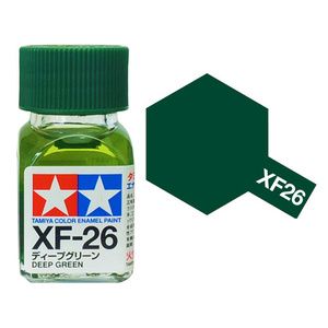 Tamiya Color Enamel Paint XF-26 Deep Green