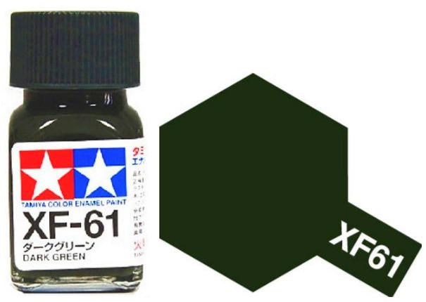 Tamiya Color Enamel Paint XF-61 Dark Green