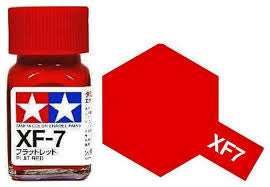 Tamiya Color Enamel Paint XF-7 Flat Red
