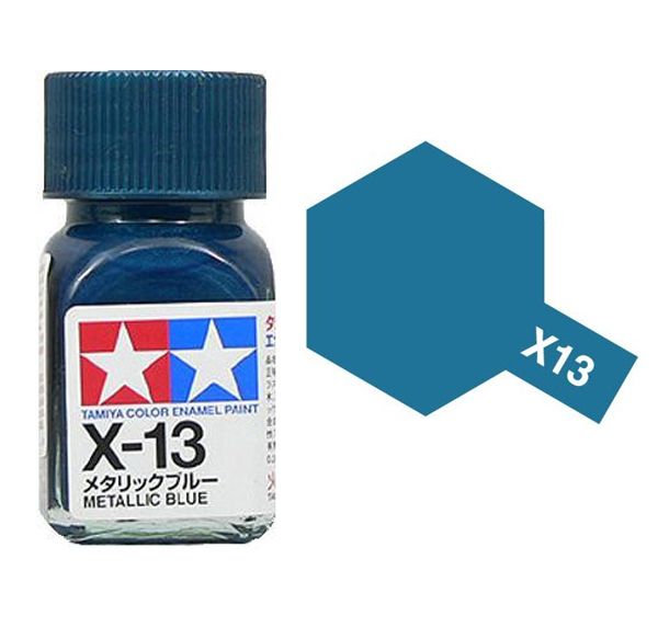 Tamiya Color Enamel Paint X-13 Metallic Blue