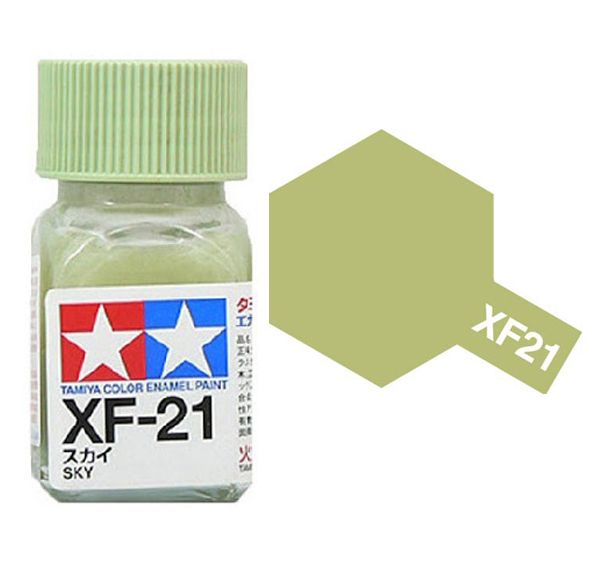 Tamiya Color Enamel Paint XF-21 Sky
