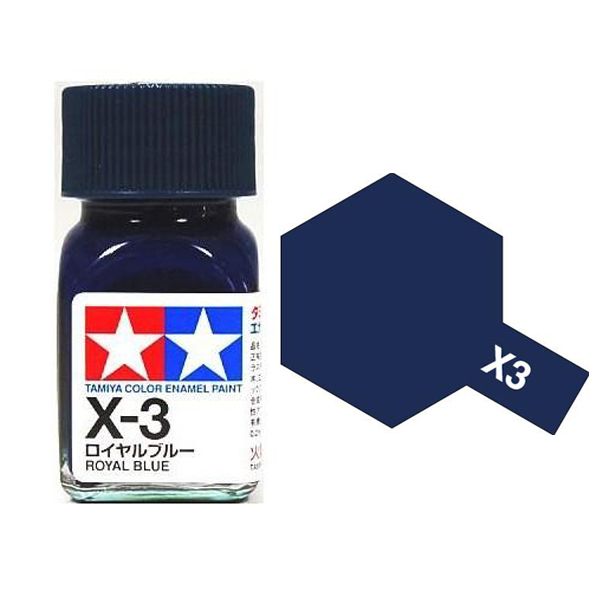 Tamiya Color Enamel Paint X-3 Royal Blue