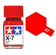 Tamiya Color Enamel Paint X-7 Red