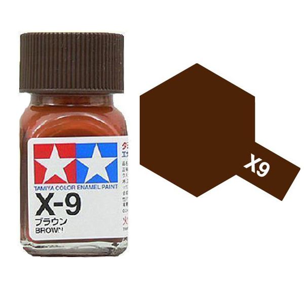 Tamiya Color Enamel Paint X-9 Brown