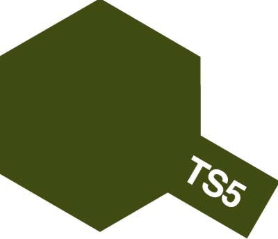 Tamiya Spray Paints TS5 - Olive Drab (85005)