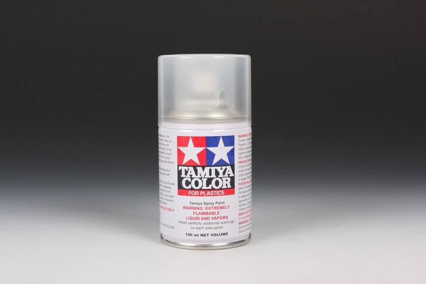 Tamiya Spray Paints TS80- Flat Clear (85080)
