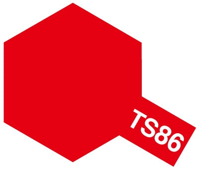 Tamiya Spray Paints TS86 - Brilliant Red (85086)