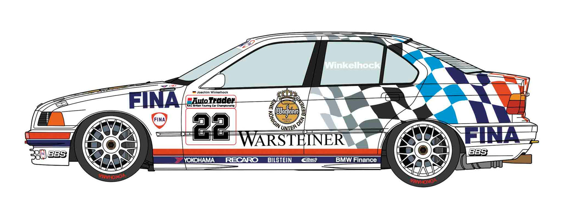 1/24 Team Schnitzer BMW 318i "1993 BTCC Champion"