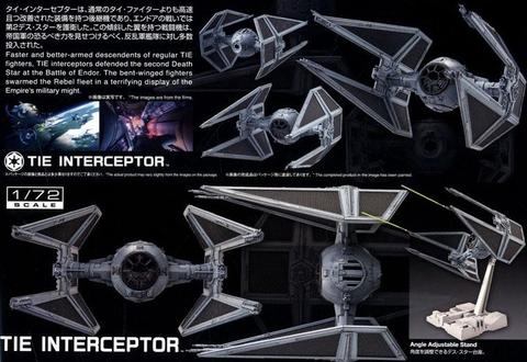 Star Wars 1/72 Tie Interceptor