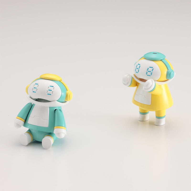 Tiny MechatroMATE No.04 Patch Set "Aqua Green & Lemon"