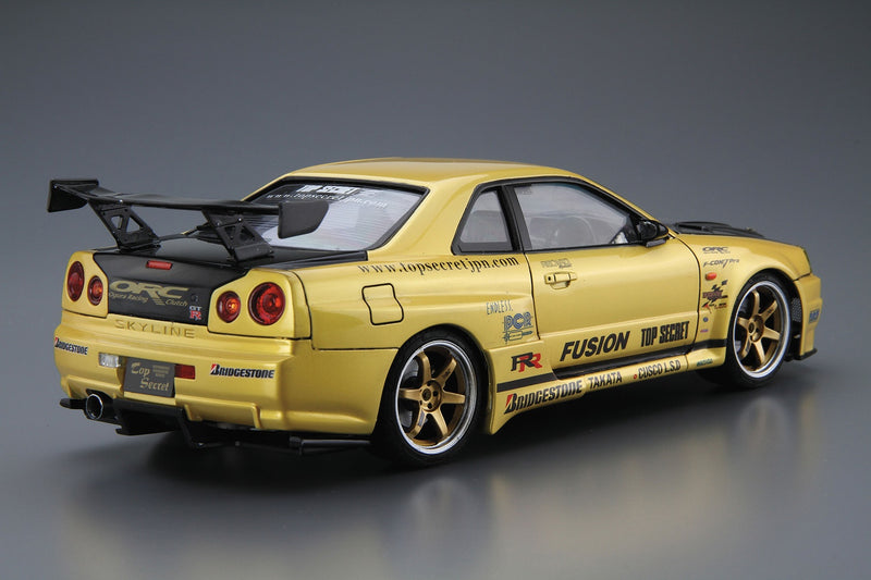 1/24 Nissan Top Secret BNR34 SKyline GT-R '02  (Aoshima The Tuned Car Series No.15)