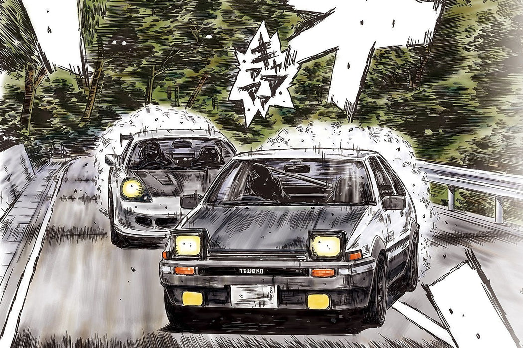 Initial D 1/24 Fujiwara Takumi Toyota AE86 Trueno (Comics Vol.37 Version)