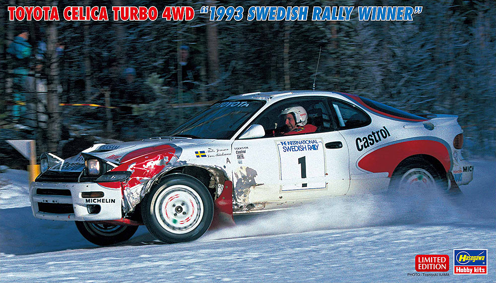 1/24 Toyota Celica Turbo 4WD "1993 Swedish Rally Winner" (Limited Edition)