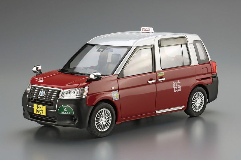 1/24 Toyota NTP10 Comfort Hybrid Taxi '18 Hong Kong Taxi (Aoshima The Model Car Series SP02)