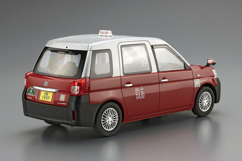 1/24 Toyota NTP10 Comfort Hybrid Taxi '18 Hong Kong Taxi (Aoshima The Model Car Series SP02)