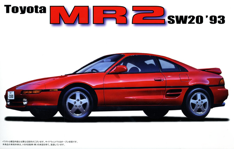 1/24 Toyota SW20 MR2 '93 (Fujimi Inch-up Series ID-40)