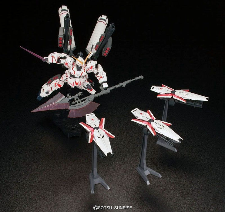 High Grade (HG) HGUC 1/144 RX-0 Full Armor Unicorn Gundam (Destroy Mode/Red Color Ver.)