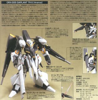 High Grade (HG) HGUC 1/144 ORX-005 Gaplant TR-5 Hrairoo