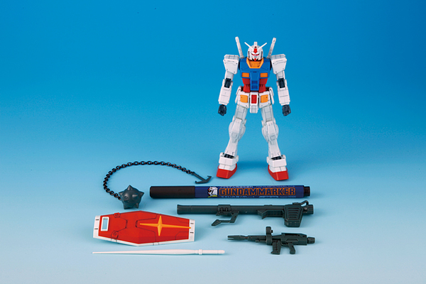High Grade (HG) HGUC 1/144 Gunpla Starter Set Vol. 2 (RX-78-2 Gundam Ver G30th and Gundam Marker)