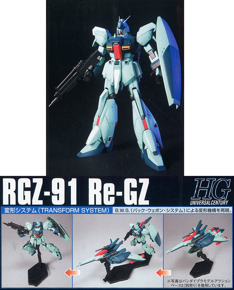 HGUC RGZ-91 Re-GZ (High Grade Char's Counterattack 1/144)
