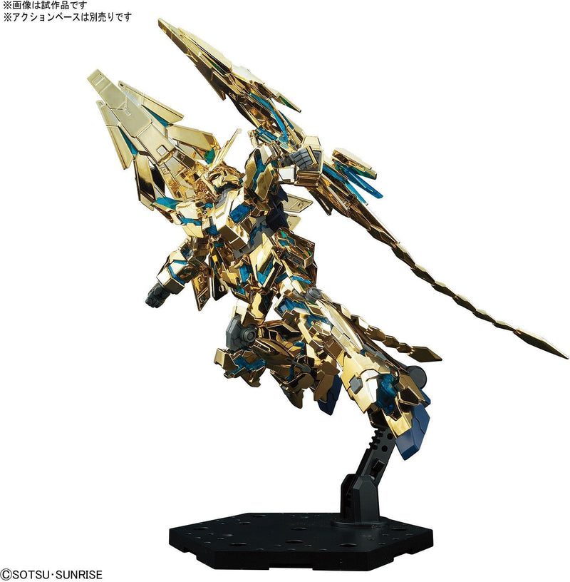 High Grade (HG) HGUC 1/144 RX-0 Gundam Unicorn 03 Phenex Destroy Mode (Narrative Version) (Gold Coating)