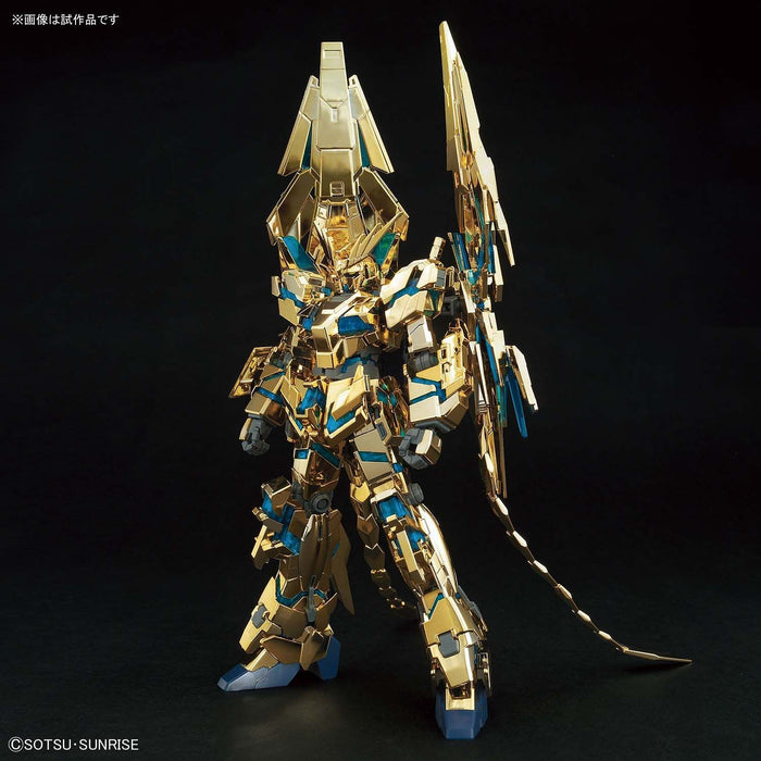 High Grade (HG) HGUC 1/144 RX-0 Gundam Unicorn 03 Phenex Destroy Mode (Narrative Version) (Gold Coating)