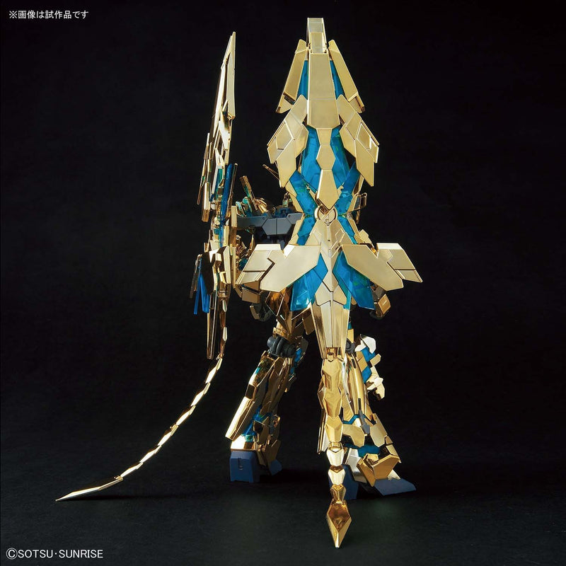 High Grade (HG) HGUC 1/144 RX-0 Gundam Unicorn 03 Phenex Destroy Mode (Narrative Version) (Gold Coating)