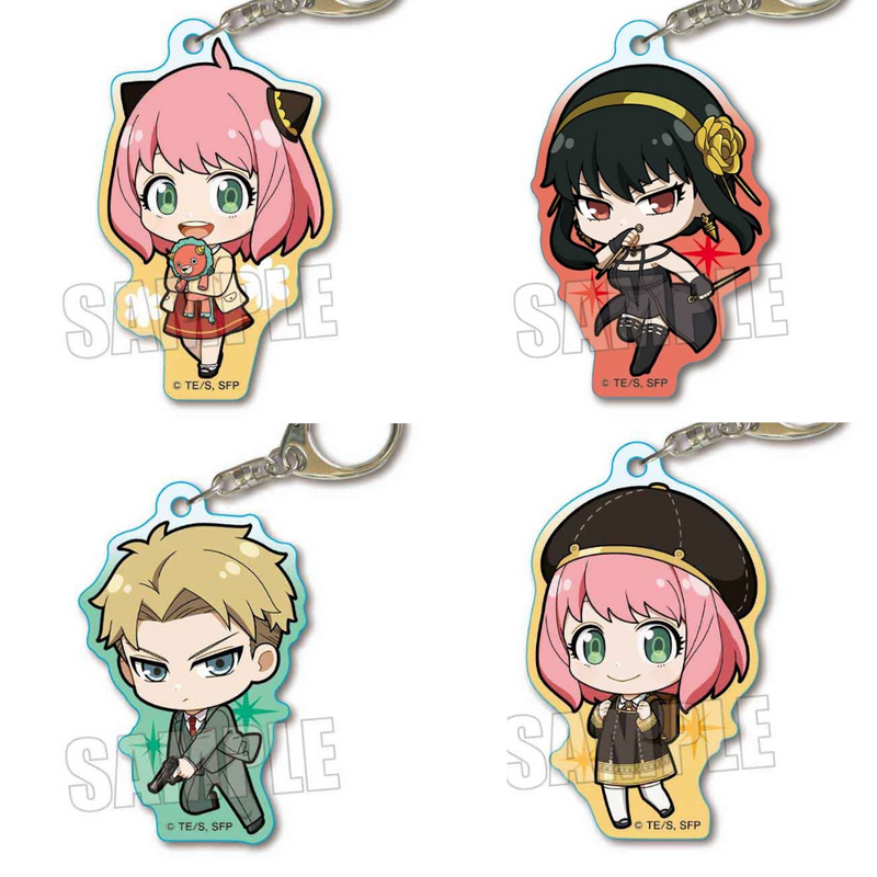 Spy X Family Acrylic Key Chain  (4 Styles)