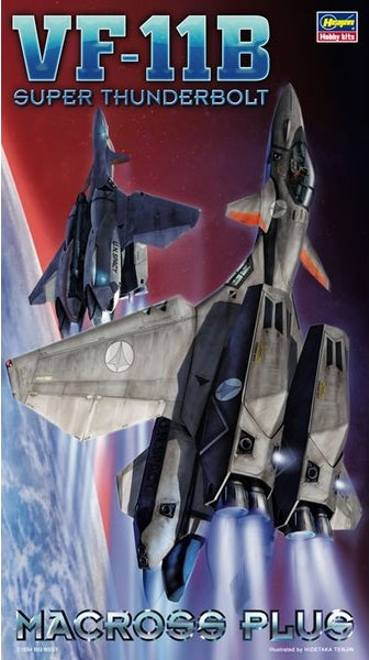 Hasegawa 1/72 VF-11B Super Thunderbolt – Modellbausatz Aus Macross Plus, 155 Teile