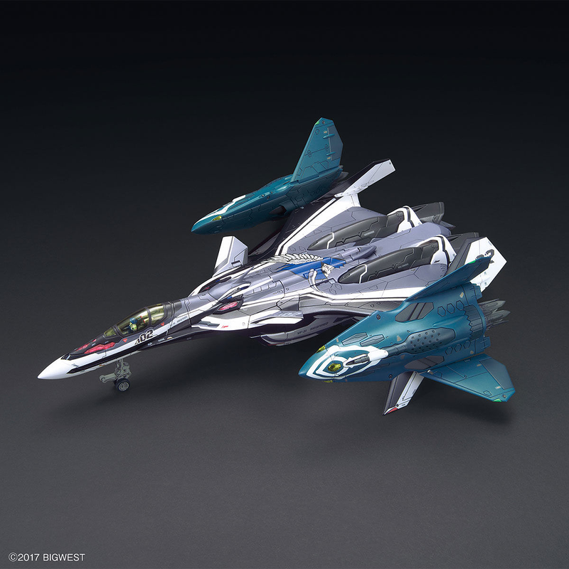 Macross Delta 1/72 VF-31F Siegfried + Lilldraken (Hayate Immelmann Use)