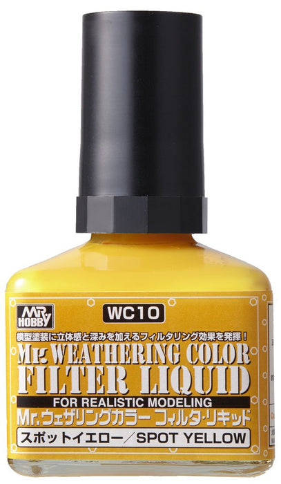 Mr.Weathering Color WC10 - Filter Liquid Yellow