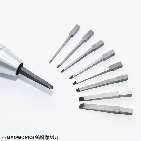 Madworks WD250 2.5mm Tungsten Steel Wide Chisels - Argama Hobby ...