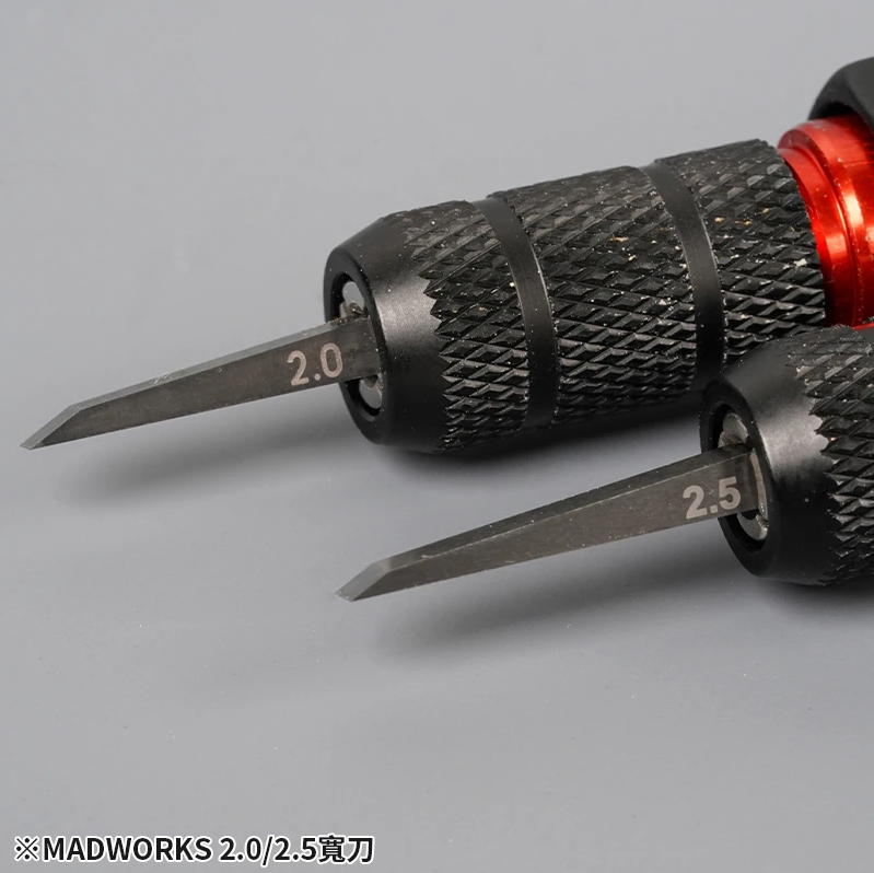 Madworks WD250 2.5mm Tungsten Steel Wide Chisels