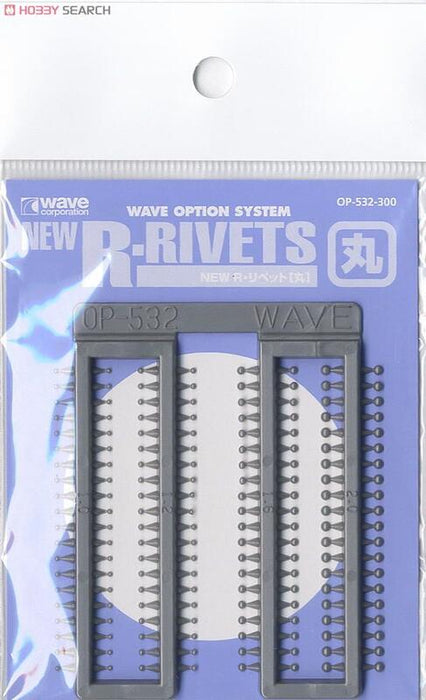 Wave Option System New R-Rivets (Round) (OP532) - Argama Hobby- North ...