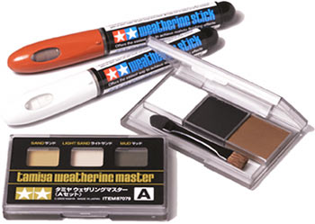 Tamiya Weathering Master Set A to F (87079, 87080, 87085, 87088, 87098, 87123, 87126, 87127)